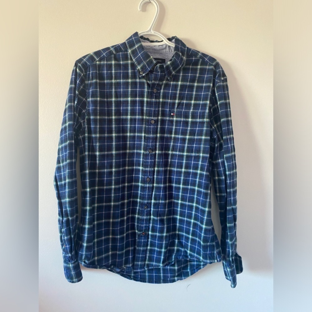 Mens Tommy Hilfiger Plaid Shirt